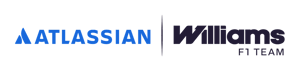 Atlassian Williams F1 Team Logotype - Primary Landscape - RGB_Pos 1